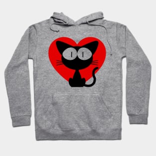 Big Eye Kitty Hoodie